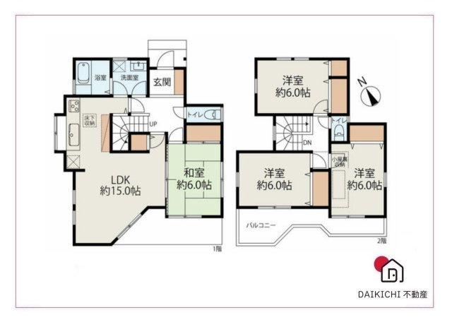 【間取り】 | 深谷市萱場　中古戸建