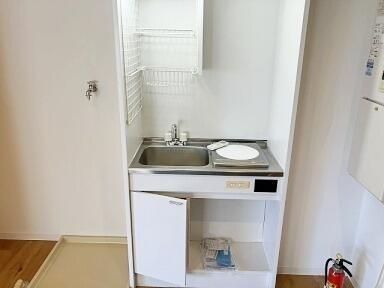 調布市染地１丁目の賃貸マンションのキッチン