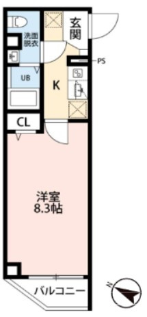 ヒルズ東町の間取り