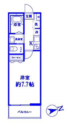 ソレイユ西大宮の間取り