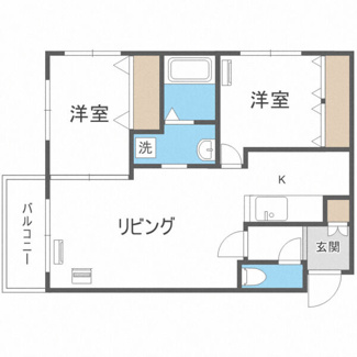 【間取り】 | コローレ琴似