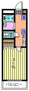 ギャラクシー中浦和の間取り
