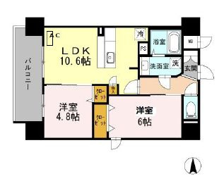 プライムコートの間取り