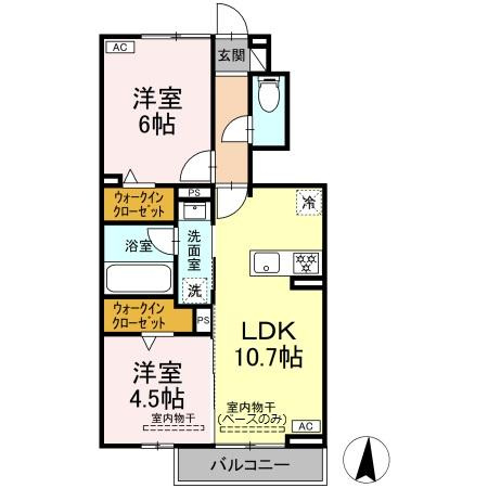 ルナメゾンの間取り