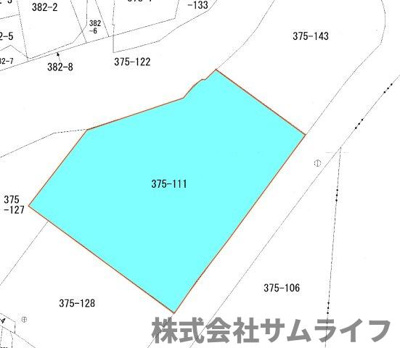 【区画図】 | 横田400坪売地