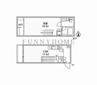 【間取り】 | ルクレ自由が丘