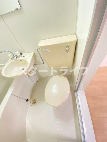 大阪市淀川区木川東３丁目の賃貸マンションのトイレ