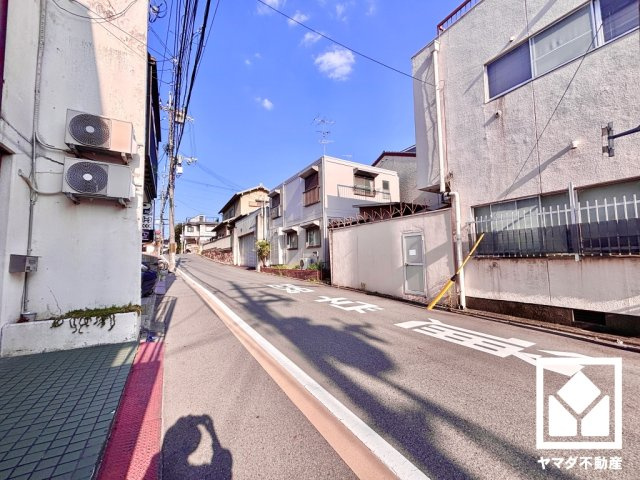 伏見区両替町１３丁目の前面道路含む現地写真