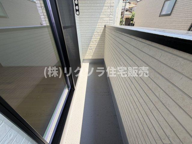 印田町　新築一戸建てのバルコニー|■物件内覧・資金計画相談・住宅ローン相談、リフォーム相談、お問合せ受付中■
※当日・翌日のご内覧、ご相談はお電話でのお問合せがスムーズです！