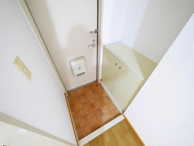 エメロードエムの玄関|きれいな玄関です