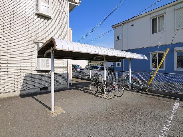 エメロードエムのその他共用部分|自転車置き場