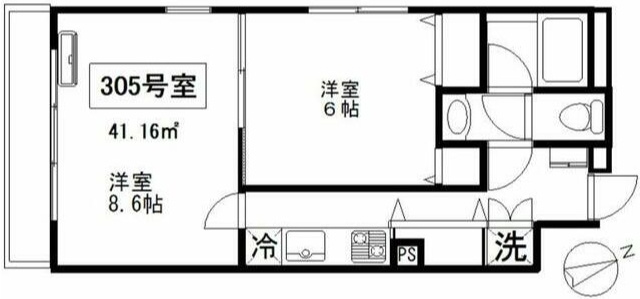 ルネブルージュの間取り