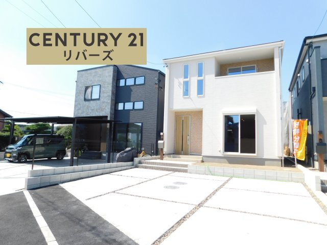 清須市阿原星の宮の新築一戸建の前面道路含む現地写真|☆１号棟☆ 　　新価格！！いつでもご案内できます♪（お問合せ当日、平日、水曜、夜間でもＯＫ）　「尾張星の宮」駅徒歩３分♪　南向き！　敷地４３．３８坪！　長期優良住宅♪　駐車並列３台ＯＫ！　南に庭付き♪