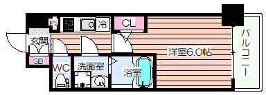 【間取り】 | エスリード大阪プライムゲート