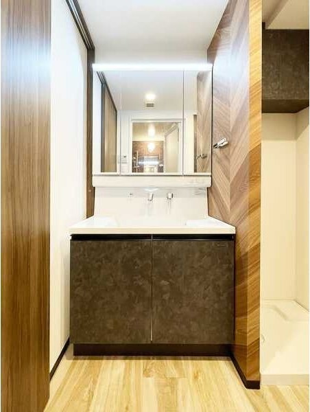 S-RESIDENCE金山epure(エピュレ)の独立洗面台|使いやすい独立洗面台です