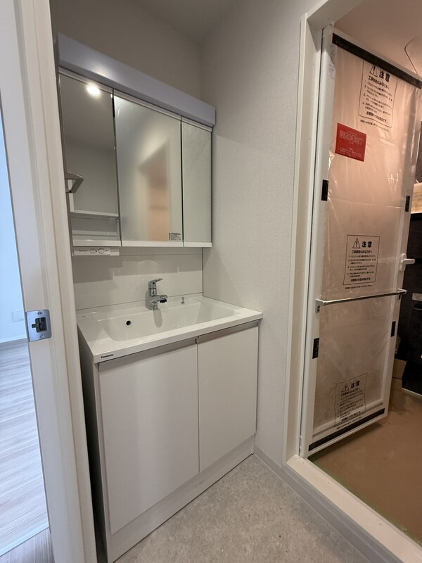 藤沢市辻堂６丁目のアパートの洗面所
