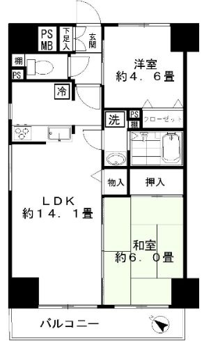 ロイヤルプラザ浅草の間取り