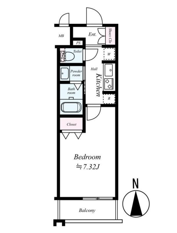 Rising Place Kameidoの間取り