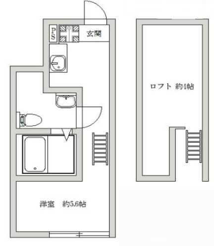 Cachette篠崎の間取り
