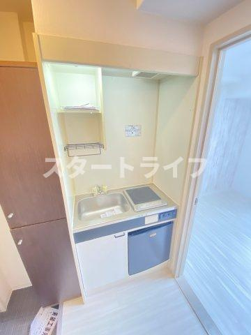 大阪市東淀川区東中島１丁目の賃貸マンションのキッチン