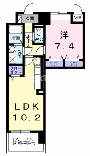 【間取り】 | 天神　戎　長柄
