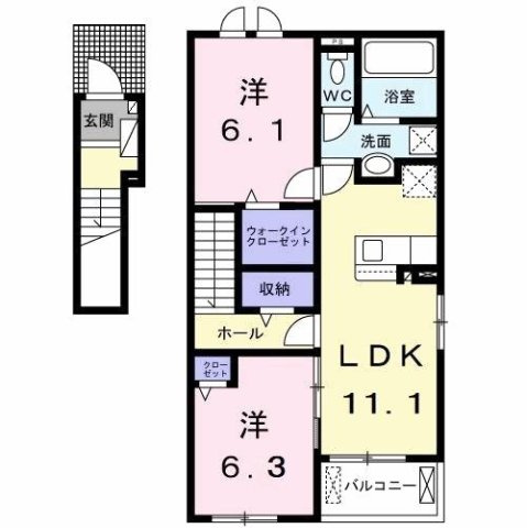 コンコルドの間取り