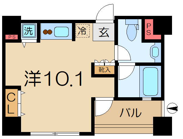【間取り】 | パークアクシス横浜井土ヶ谷