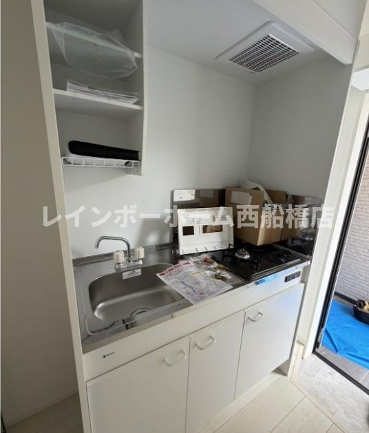 Gluck船橋のキッチン|別部屋参考写真です。