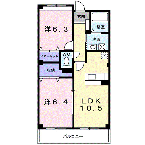 アンダンテの間取り
