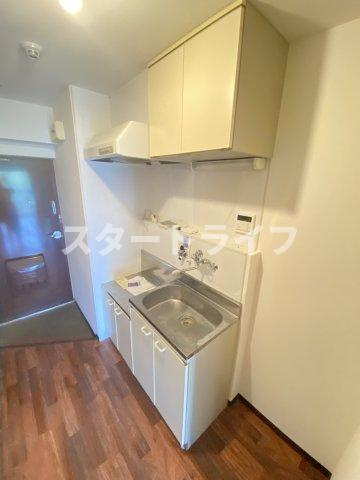大阪市東淀川区東中島４丁目の賃貸マンションのキッチン