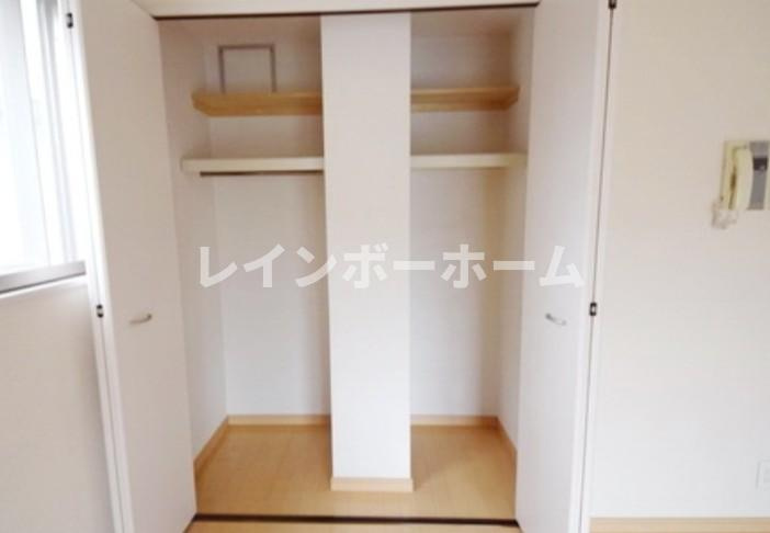 メープルハイツの収納|※別部屋参考写真