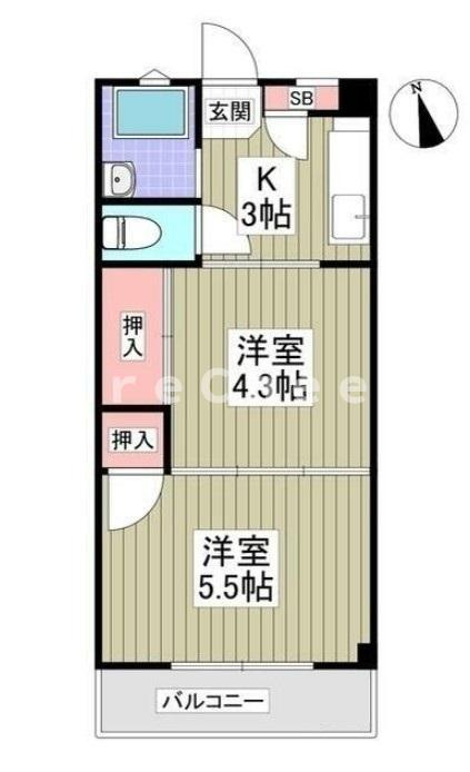 豊島マンションの間取り