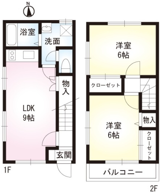 メゾンドチェリーの間取り
