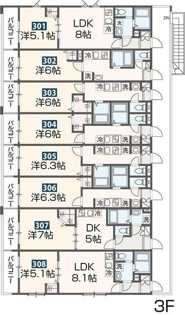 ＭＥＬＤＩＡ京成大和田Ⅱの間取り
