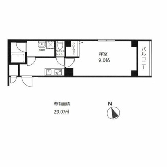 【間取り】 | イル・フローラ越中島 