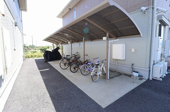 グラマードマレⅢ　Ｃのその他共用部分|駐輪場
