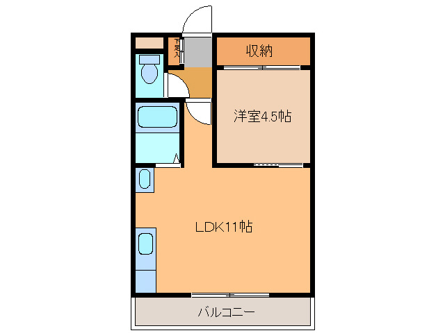 セノンハイツの間取り