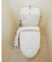 パークアクシス辰巳ステージのトイレ|コンパクトで使いやすいトイレです