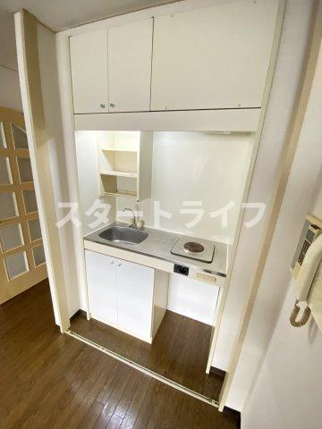 大阪市淀川区木川西２丁目の賃貸マンションのキッチン