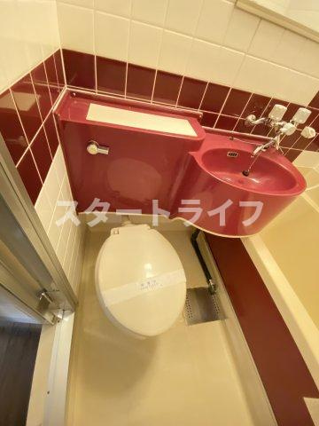 大阪市淀川区木川西２丁目の賃貸マンションのトイレ