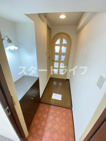 大阪市淀川区木川西２丁目の賃貸マンションの玄関