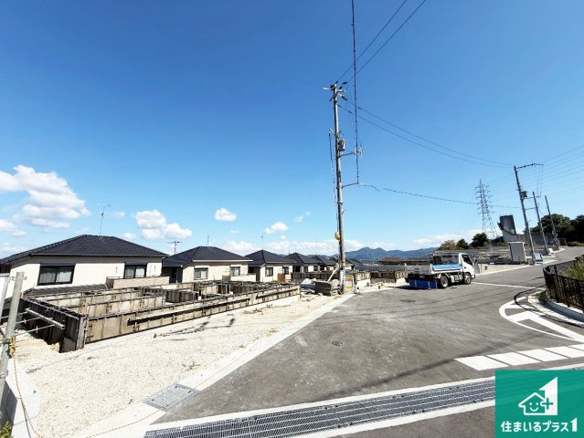 ◆富田林市梅の里　新築一戸建ての外観|現在の進捗状況です！順調に作業進行中、完成が待ち遠しいです！詳細の間取り等、お気軽にお問い合わせください！