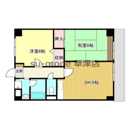 【間取り】 | グランシティ西大路 | 間取りです