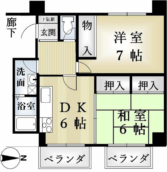ヴァンヴェール小泉の間取り