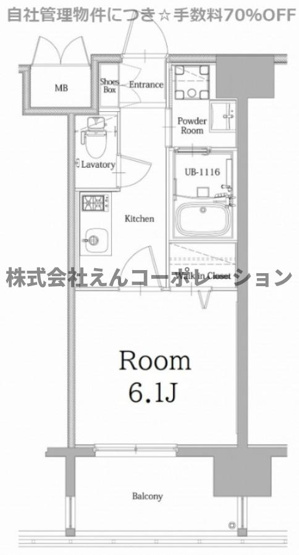 【間取り】 | エンクレスト大手門GLOW
