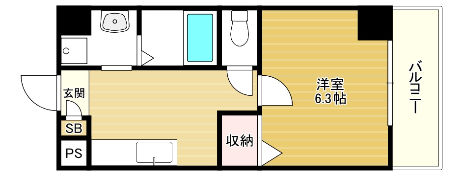 千葉・住吉の間取り
