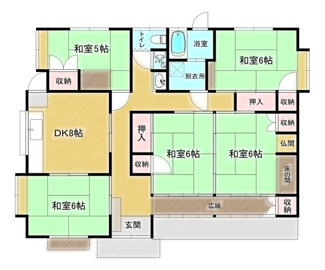 【間取り】 | 東郷町南瀬 倉庫付き戸建