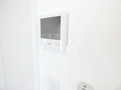 【セキュリティ】 | AJ南柏WestⅠ | モニター付きインターホンです。