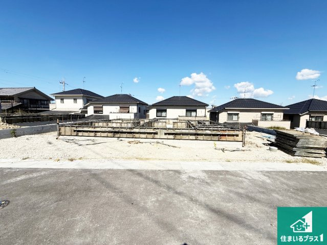 ◆富田林市梅の里　新築一戸建ての外観|現在建築中！落ち着いた街並みで新生活を始めることが出来そう！周辺の物件も併せてご紹介させて頂きます！