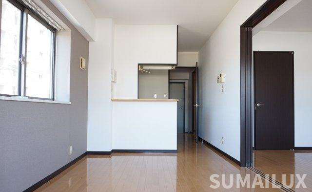 熊本市南区田井島１丁目の賃貸マンションの居間・リビング